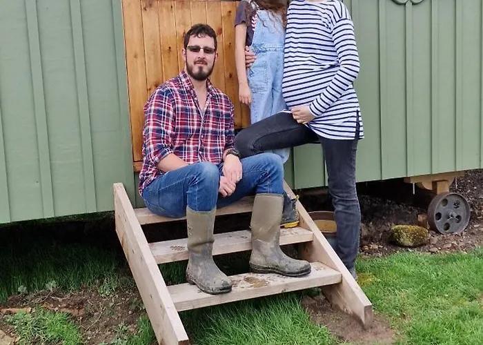 캠프장 Wainstones Shepherd's Hut Chop Gate